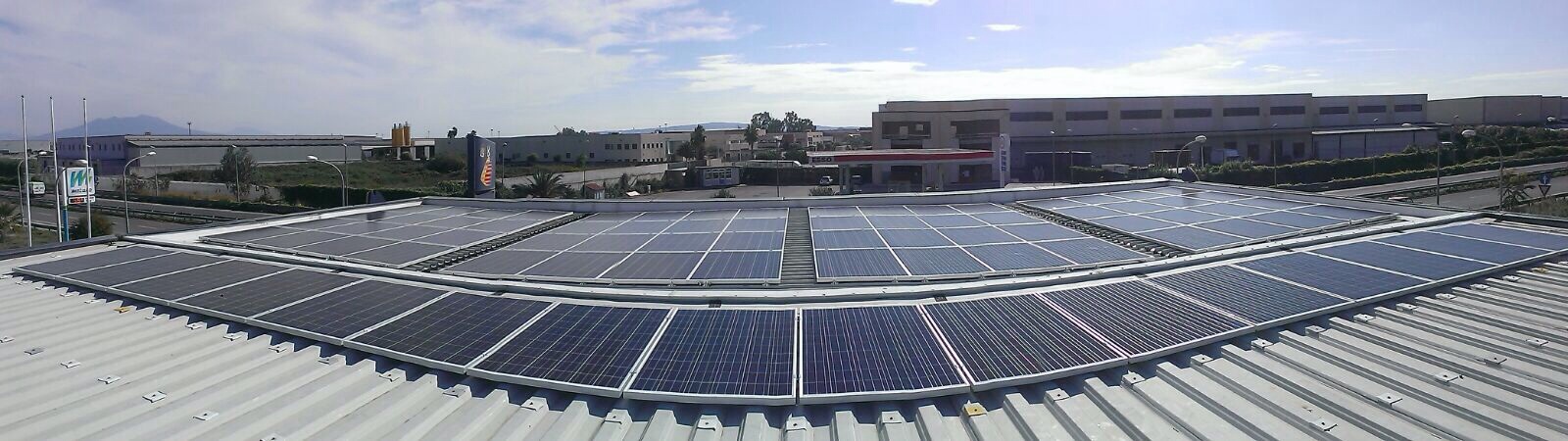 Impainto di produzione di energia elettrica da fonte rinnovabile, di potenza Kw20, a servizio della stazione Q8 di Carinaro (CE).