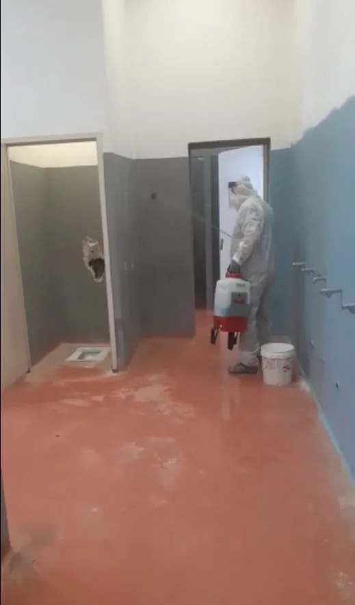 Lavori negli ambienti interni, Centro CARA