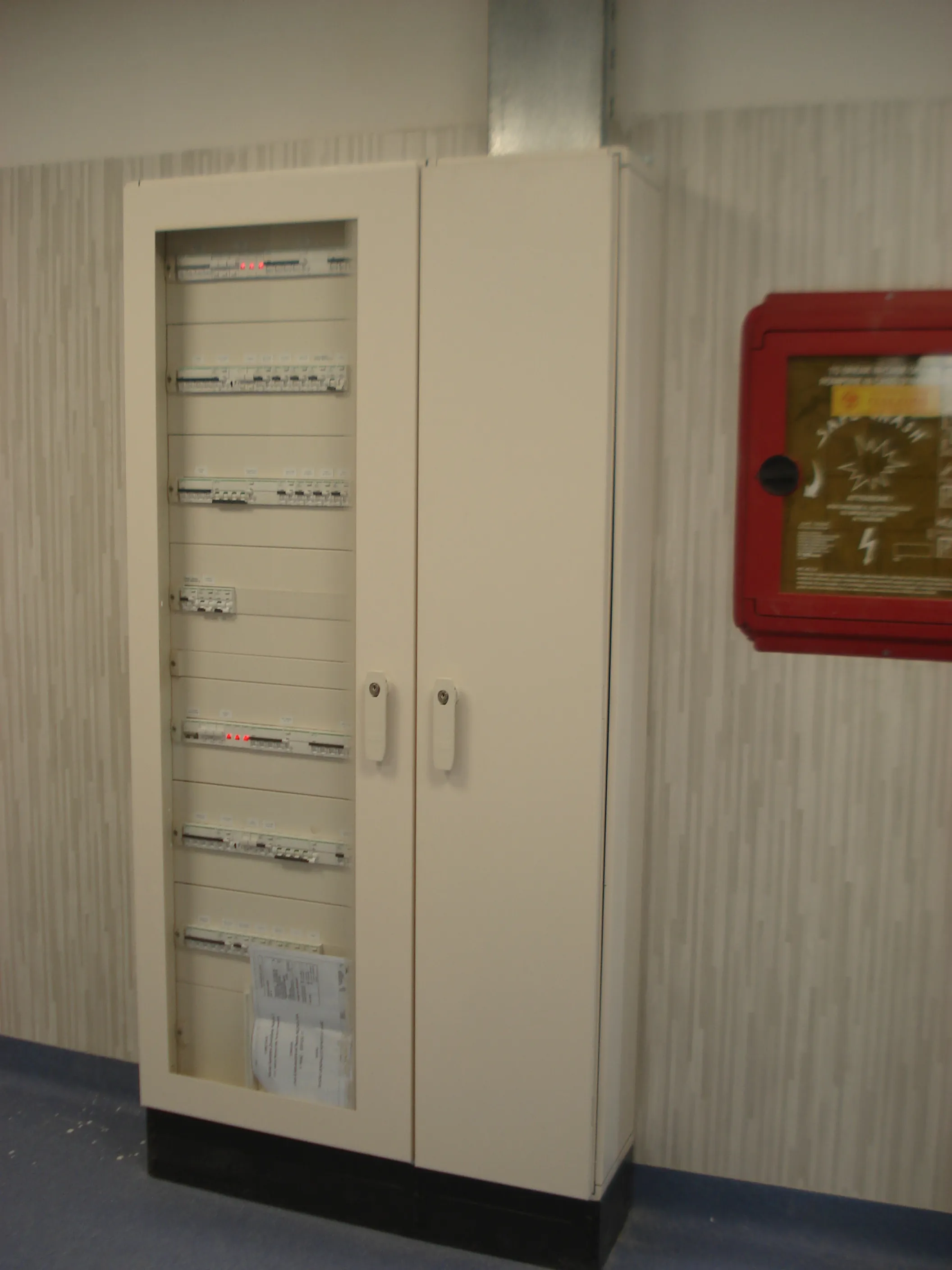 Quadro elettrico di reparto, Ospedale Federico II di Napoli